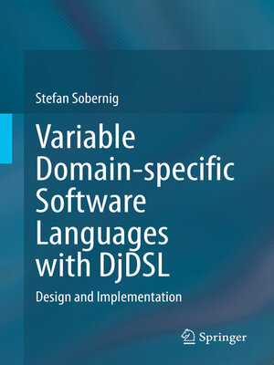 cover image of Variable Domain-specific Software Languages with DjDSL